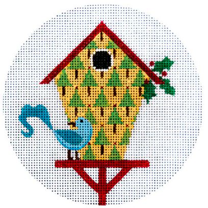 Yellow Birdhouse