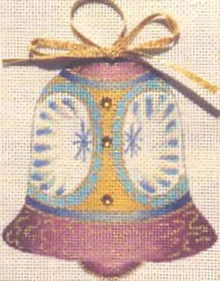 Violet Bell Ornament