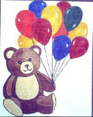 Teddy Bear With Balloons