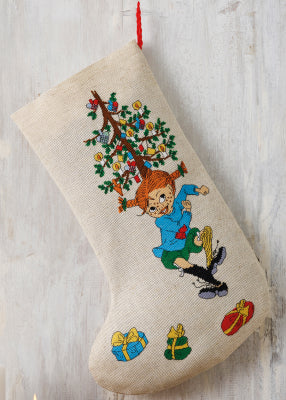 Pippi Dances Stocking (Permin)