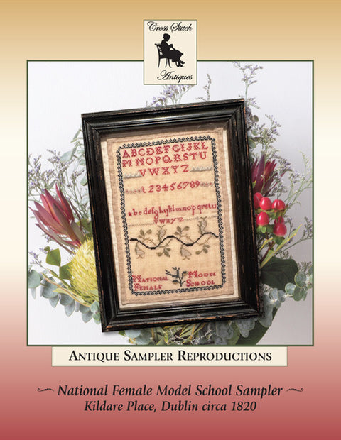 National Female Model School Sampler (Cross Stitch Antiques)