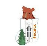 U Of The Pacific With Tiger Mini Sock