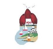 Newport RI With Lobster Mini Sock