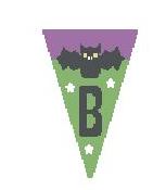 Halloween Pennant - B