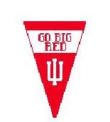 Indiana U Pennant