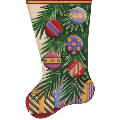 Christmas Balls Stocking - 13ct