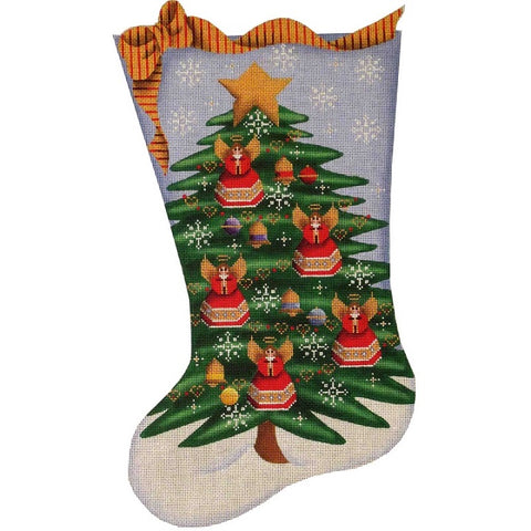 Angel Tree Stocking - 13ct