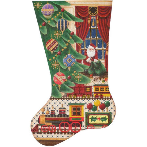Lolly Pop Train Stocking - 18ct