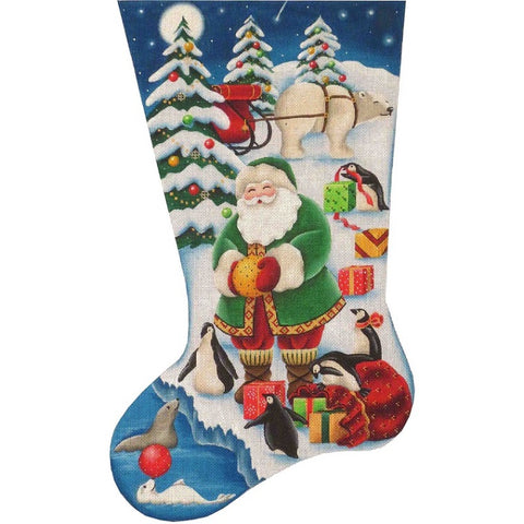 Polar Christmas Stocking - 18ct
