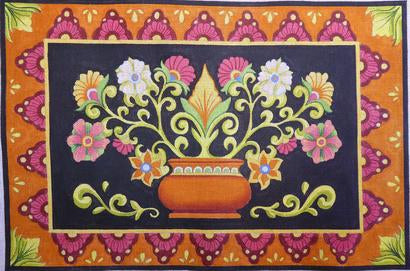 Mexican Flower Pot