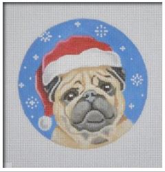Pug Santa