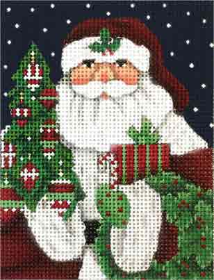 Classic Santa Ornament