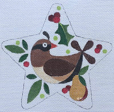 Patridge In A Pear Tree Star