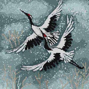Flying Cranes