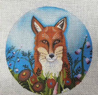 Fox in the Flowers