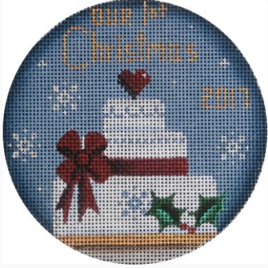 First Christmas Cake Ornament