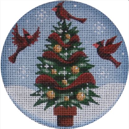 Cardinal Tree Ornament
