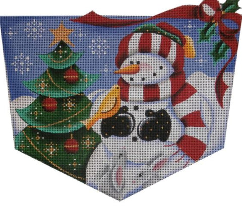 Forest Snowman Cuff - 18M