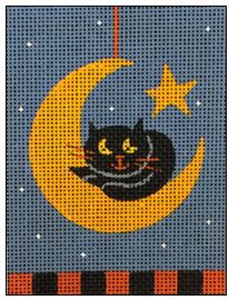 Cat and Moon