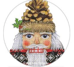 Pinecone Nutcracker Ornament
