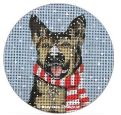 Snowy Shepard Ornament