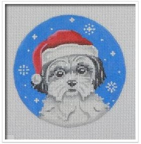Shih Tzu  Santa