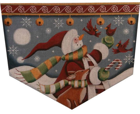 Folk Snowman Cuff