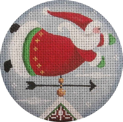 Santa Vane Ornament