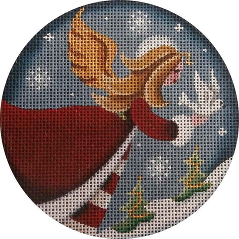 Folk Angel of Peace Ornament