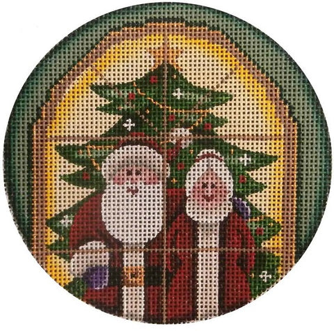 Mr & Mrs Claus Ornament