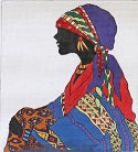 Lady In Wait Facing Left