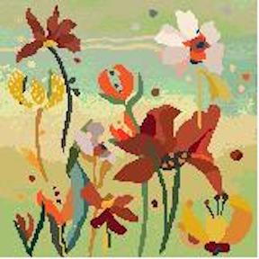 Collage Bouquet-Gold