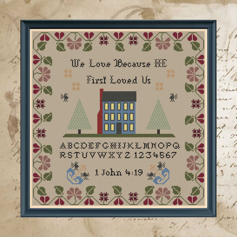 He First Loved Us (Sugar Maple Designs)