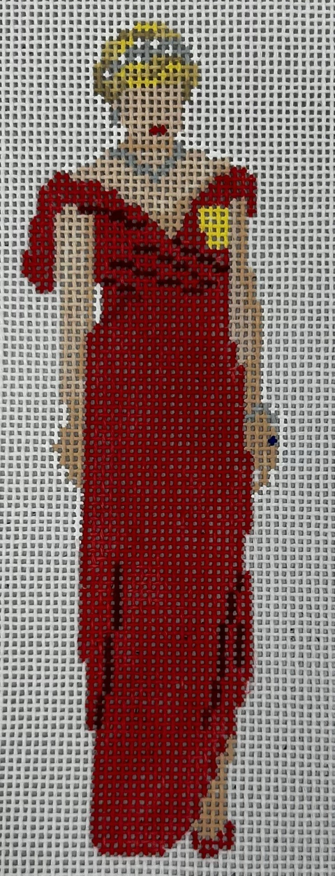 Princess Diana in Red Dress (Froopy Designs)