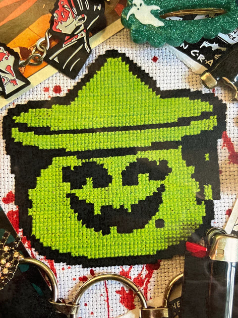 Halloween - Witch Boo Bucket (Barefoot Needleart)