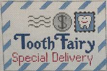 Mini Tooth Fairy Letter w/Pocket - Blue (Rachel Donley)
