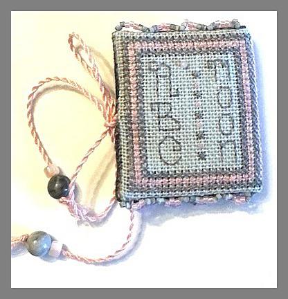 Crescent Moon and Stars Tiny Needlebook (Fern Ridge)