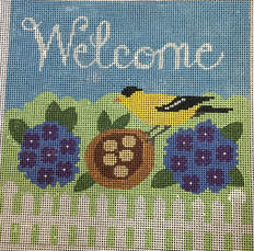 Welcome with Goldfinch