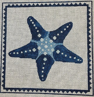 Star Fish in Blues