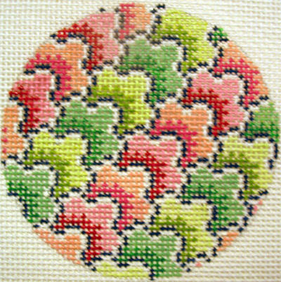 Pink and Green Petals