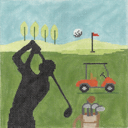 Golfer Silhouette