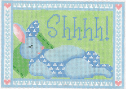 Shhh Blue Bunny