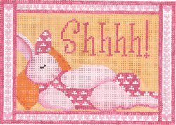 Shhh Pink Bunny