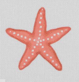 Seaside Starfish - Coral