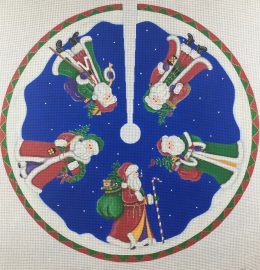 Old World Santa Tree Skirt