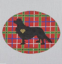 Plaid Cavalier Silhouette