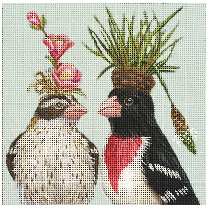 Two Birds Talking