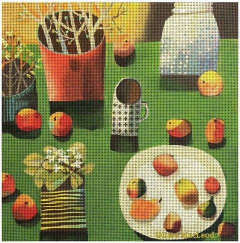 Fruit and Violets