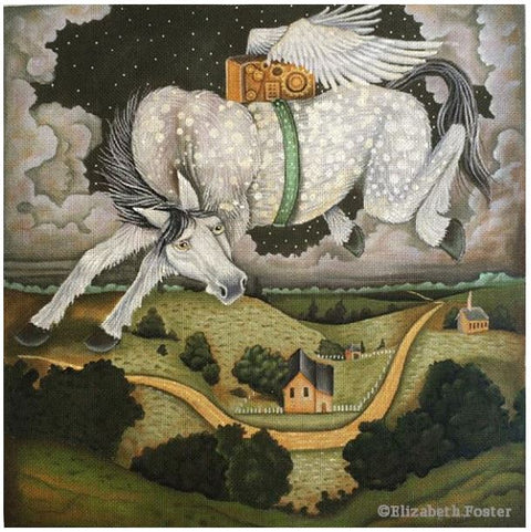 Flying Musical Horse