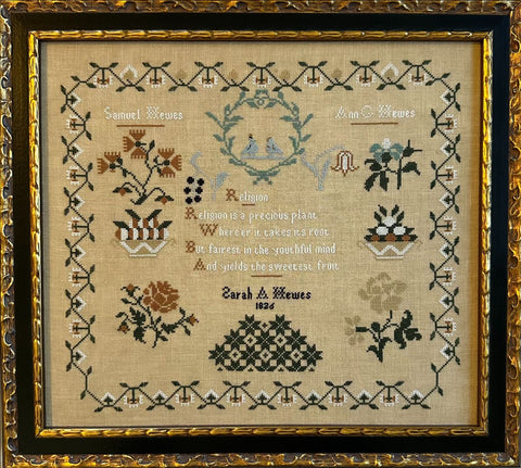 Sarah A. Hewes 1826 (Cross Stitch Antiques)